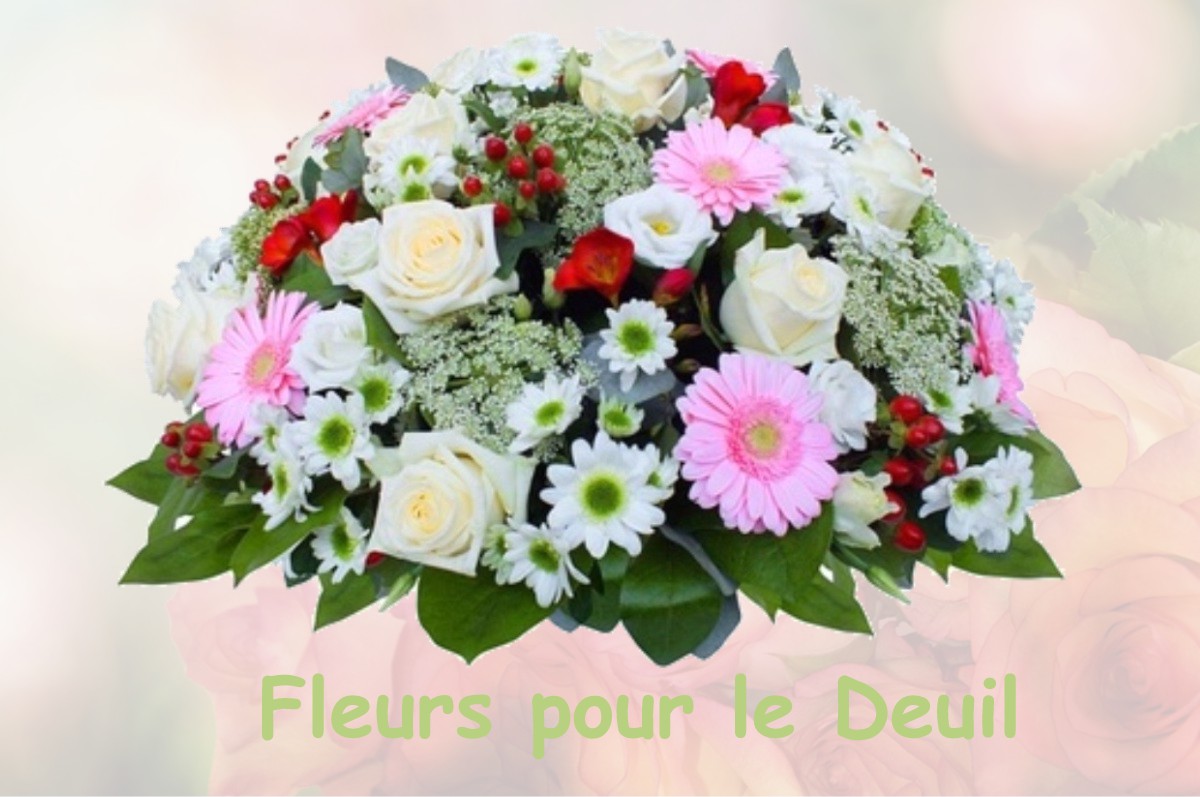 fleurs deuil LA-JARRIE-AUDOUIN